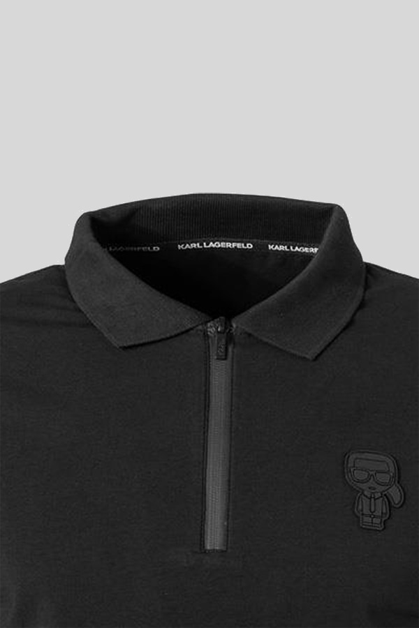 ΜΠΛΟΥΖΑ POLO KARL LAGERFELD - 990 ΜΑΥΡΟ